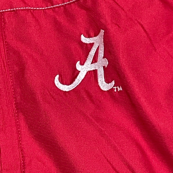 Youth Alabama Front Zip Up Fleece Lined Jacket with Hoodie Size XL 18/20 - Picture 8 of 14